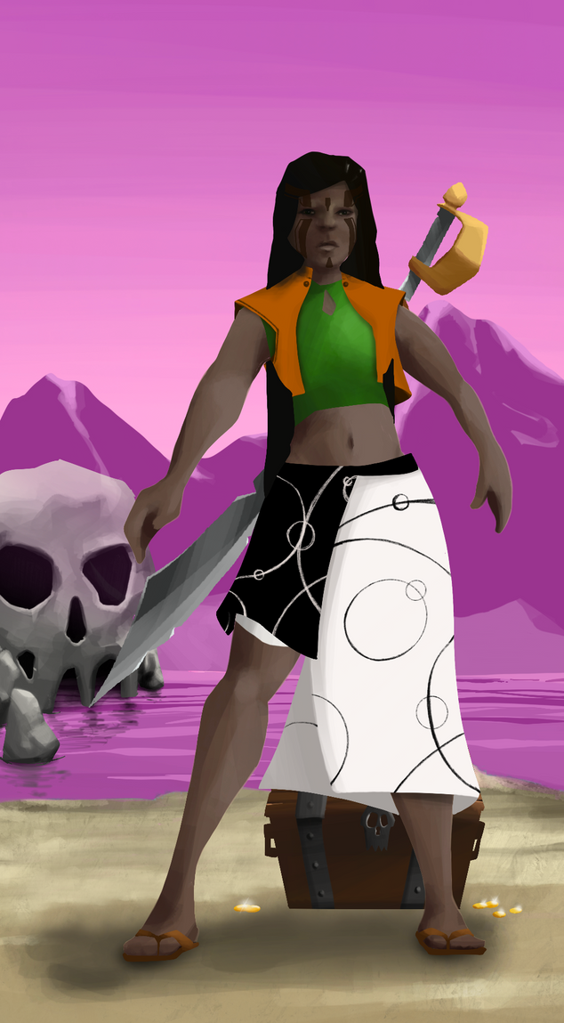 AlgoSeas Pirate #23646 NFT on Algorand