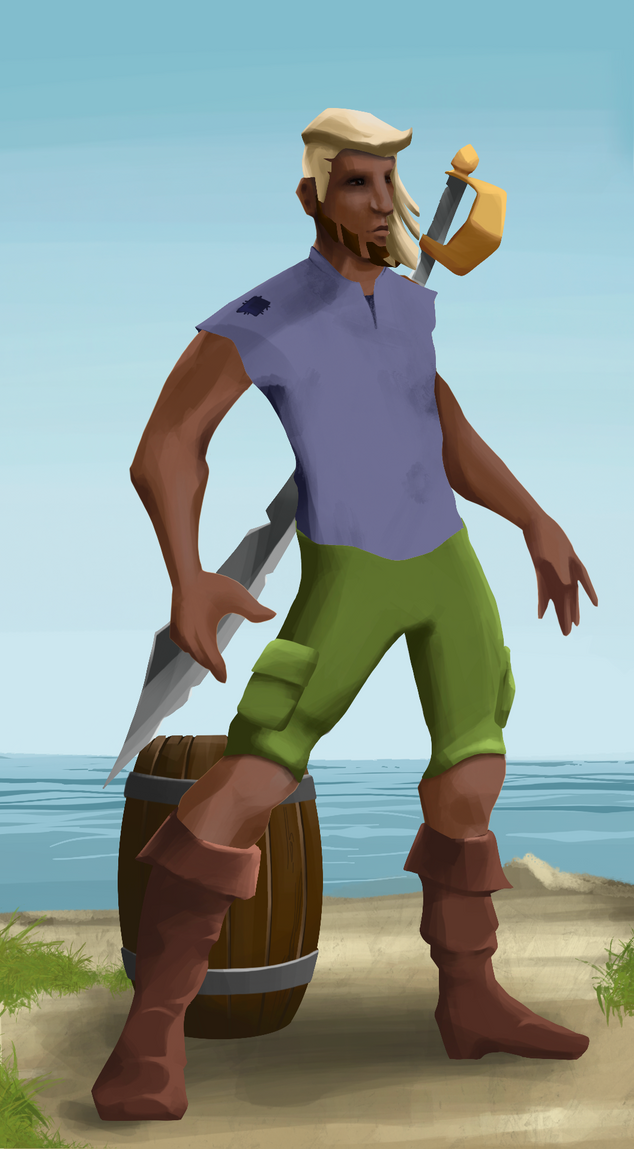 AlgoSeas Pirate #23649 NFT on Algorand