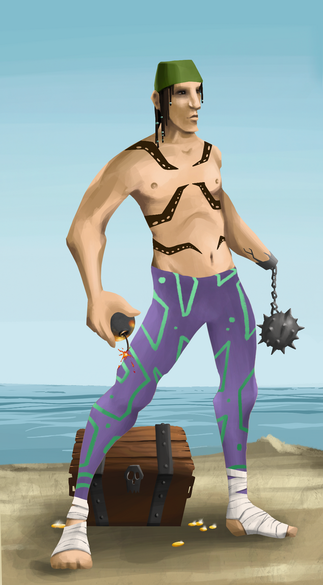 AlgoSeas Pirate #23659 NFT on Algorand