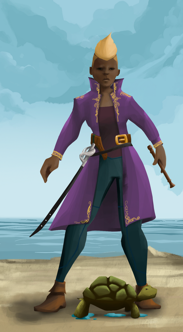 AlgoSeas Pirate #2366 NFT on Algorand