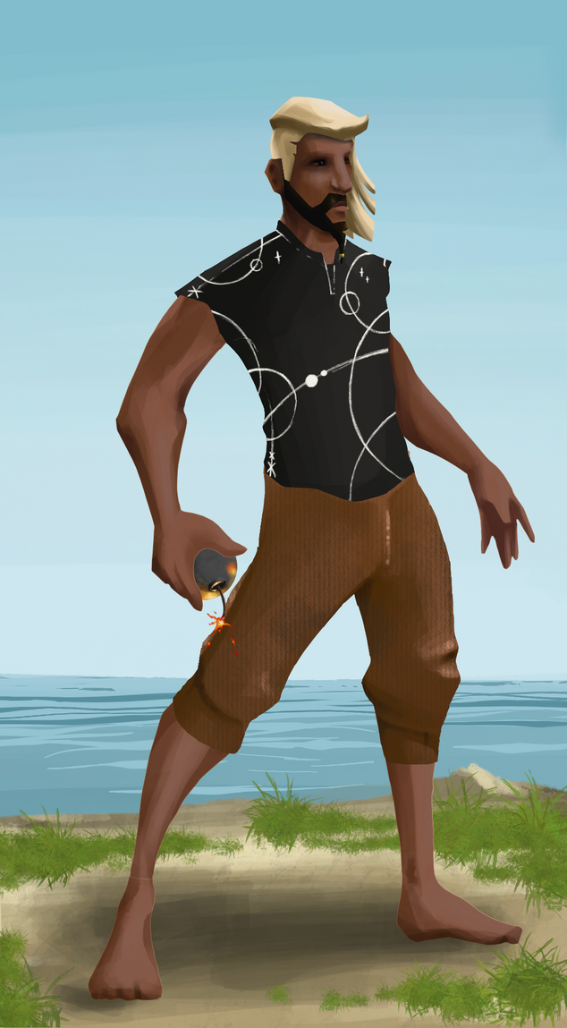 AlgoSeas Pirate #23663 NFT on Algorand