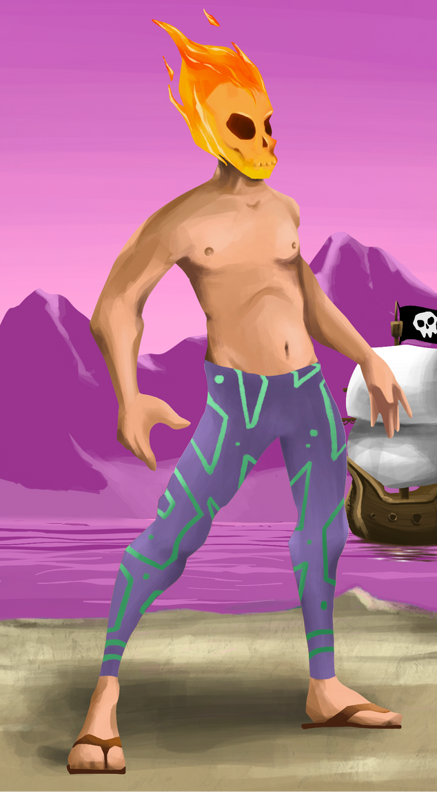 AlgoSeas Pirate #23666 NFT on Algorand