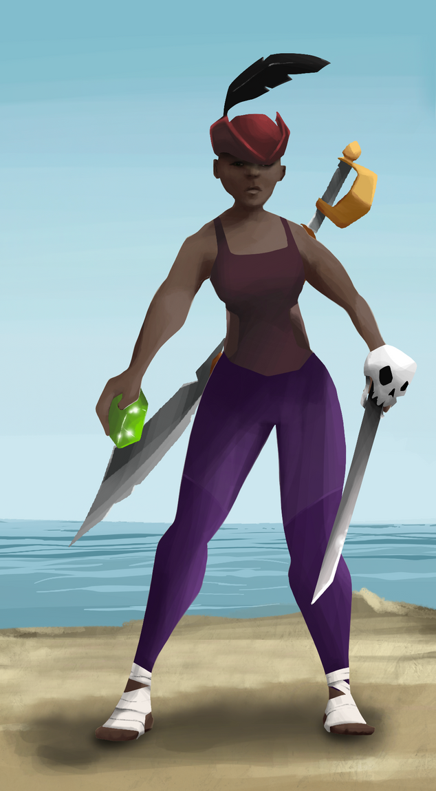 AlgoSeas Pirate #23674 NFT on Algorand