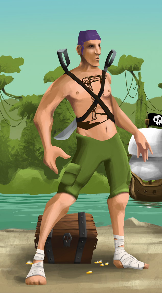 AlgoSeas Pirate #23675 NFT on Algorand