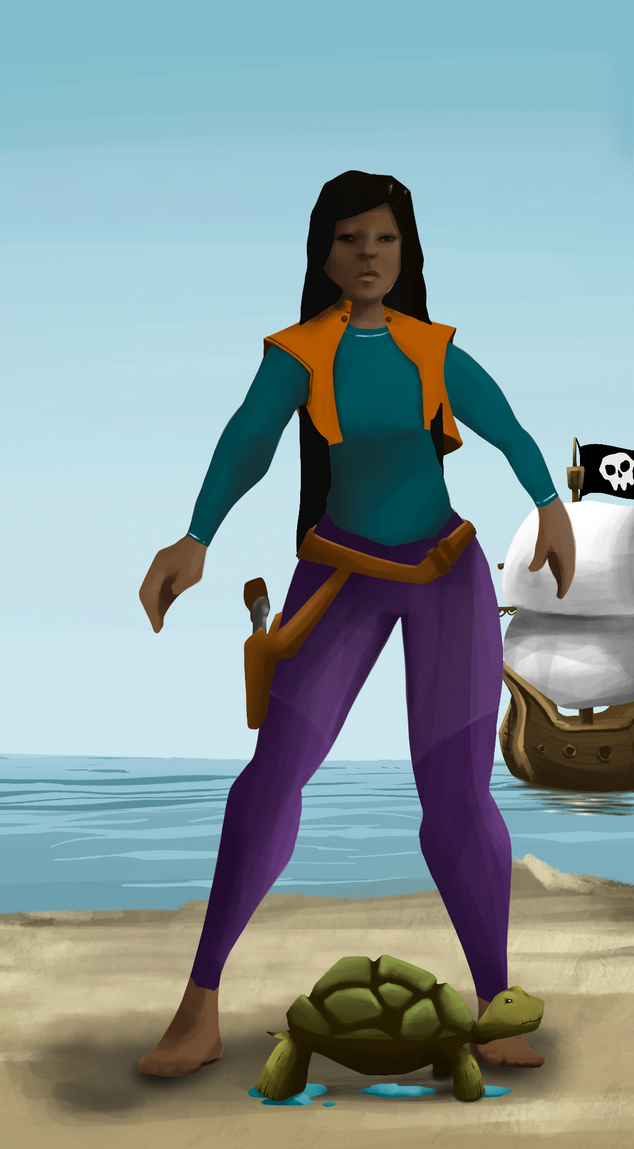 AlgoSeas Pirate #23684 NFT on Algorand