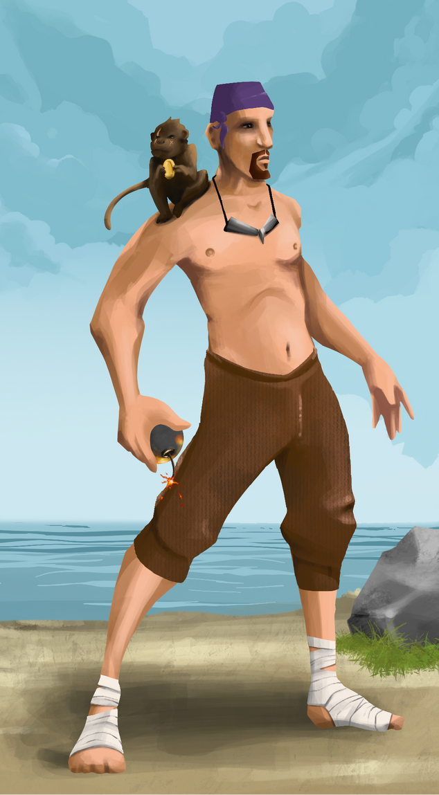 AlgoSeas Pirate #23687 NFT on Algorand