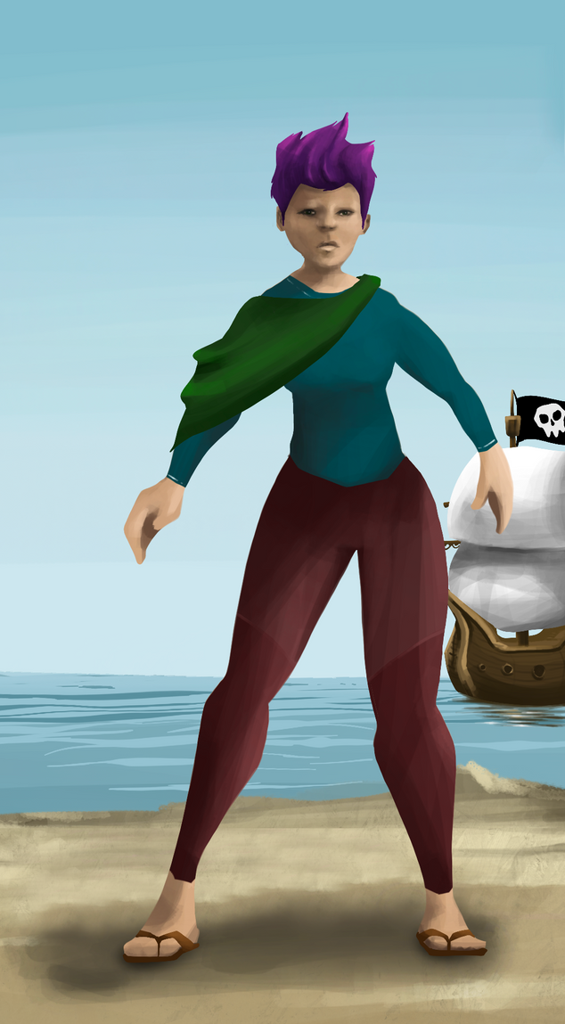 AlgoSeas Pirate #23690 NFT on Algorand