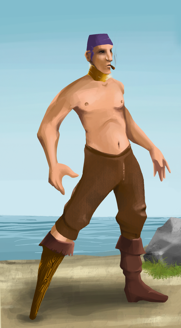 AlgoSeas Pirate #23692 NFT on Algorand