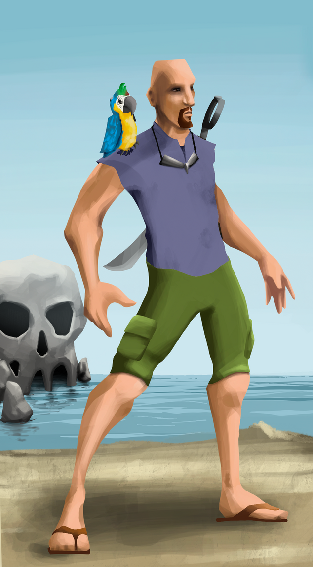 AlgoSeas Pirate #23694 NFT on Algorand