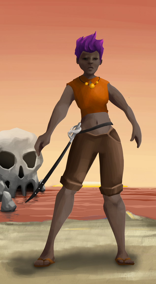 AlgoSeas Pirate #23698 NFT on Algorand