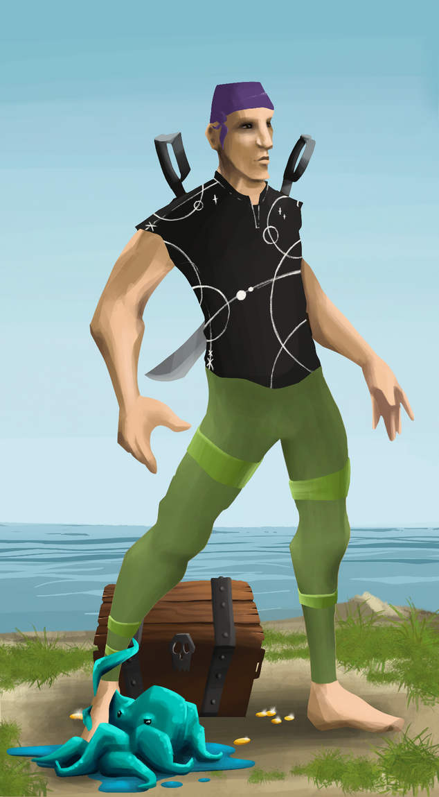 AlgoSeas Pirate #23712 NFT on Algorand