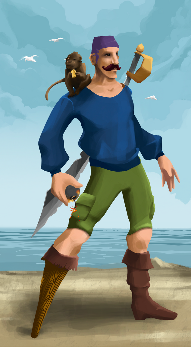 AlgoSeas Pirate #23754 NFT on Algorand