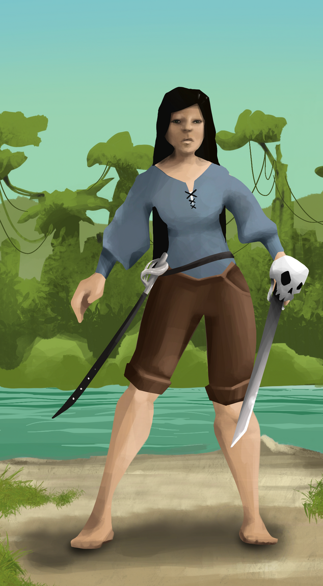 AlgoSeas Pirate #23765 NFT on Algorand