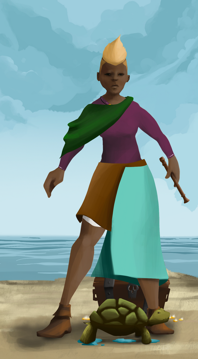 AlgoSeas Pirate #23767 NFT on Algorand