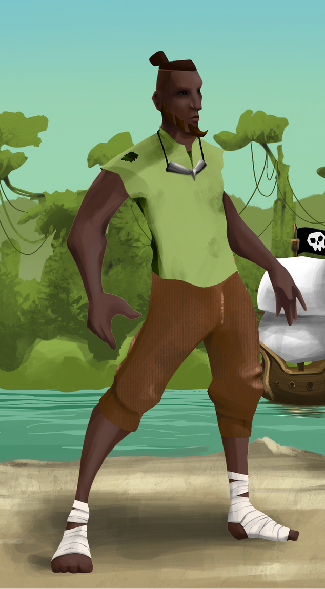 AlgoSeas Pirate #23770 NFT on Algorand