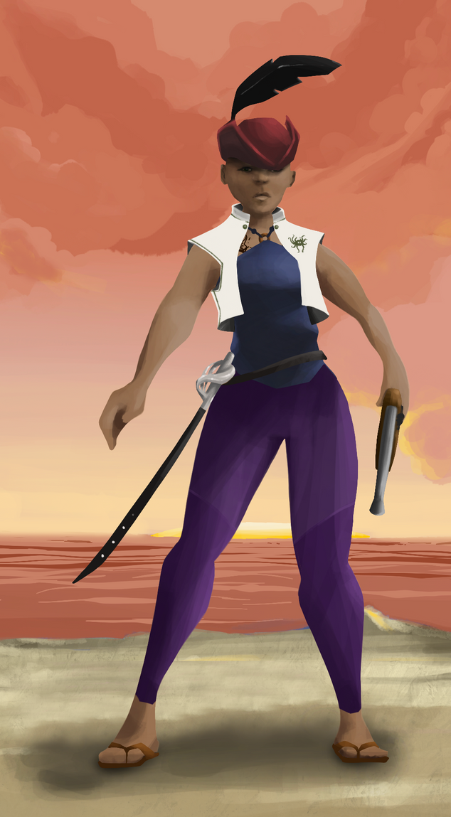 AlgoSeas Pirate #23774 NFT on Algorand