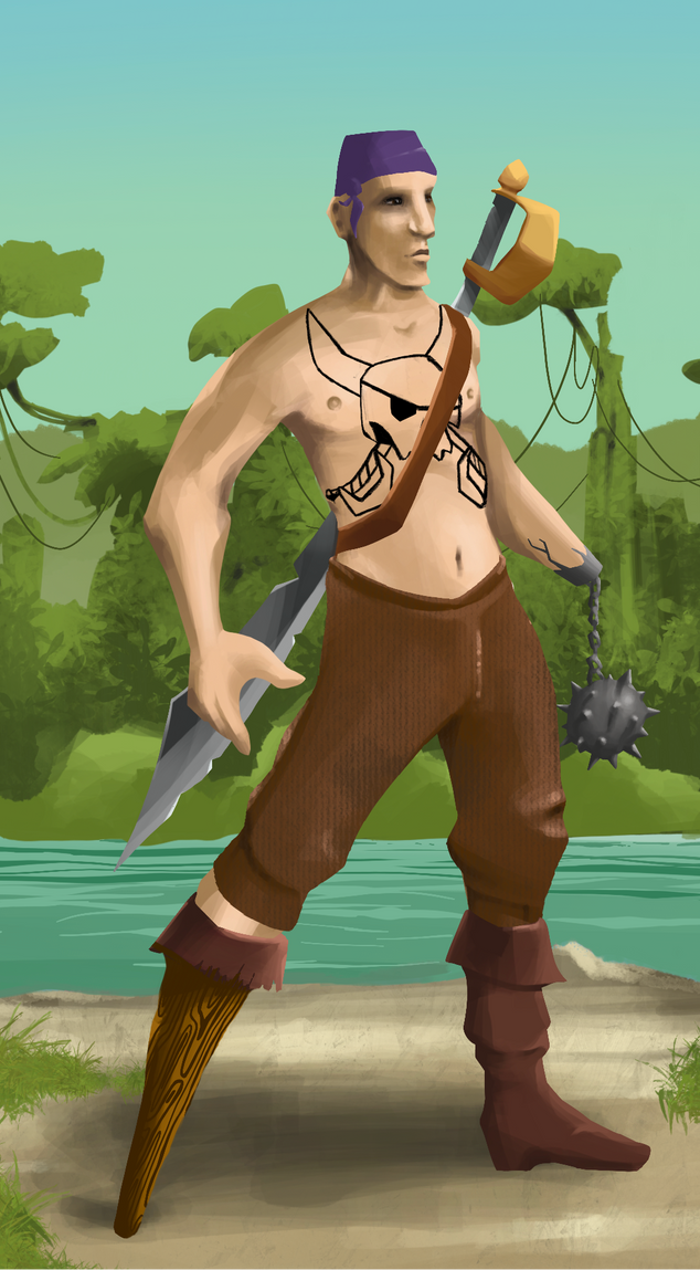 AlgoSeas Pirate #23776 NFT on Algorand