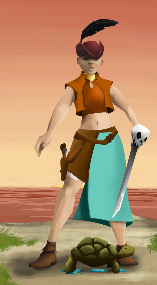 AlgoSeas Pirate #23782 NFT on Algorand