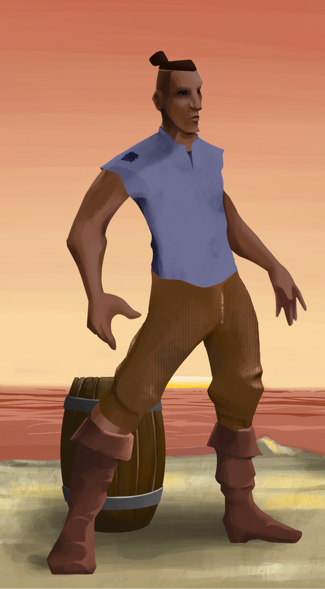 AlgoSeas Pirate #23792 NFT on Algorand