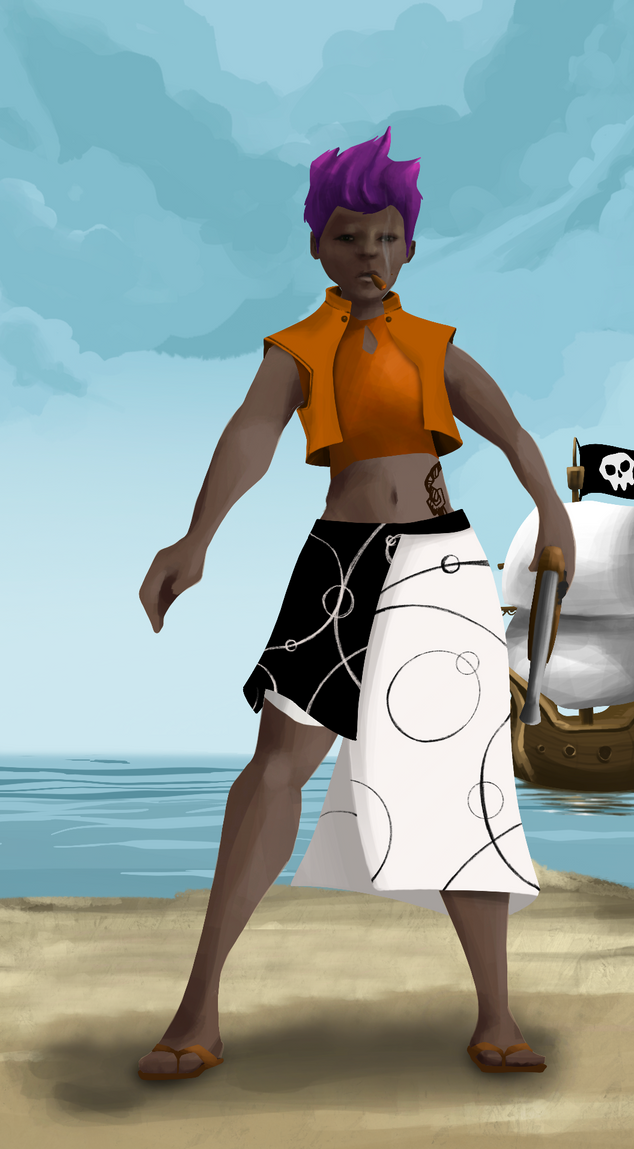 AlgoSeas Pirate #23794 NFT on Algorand