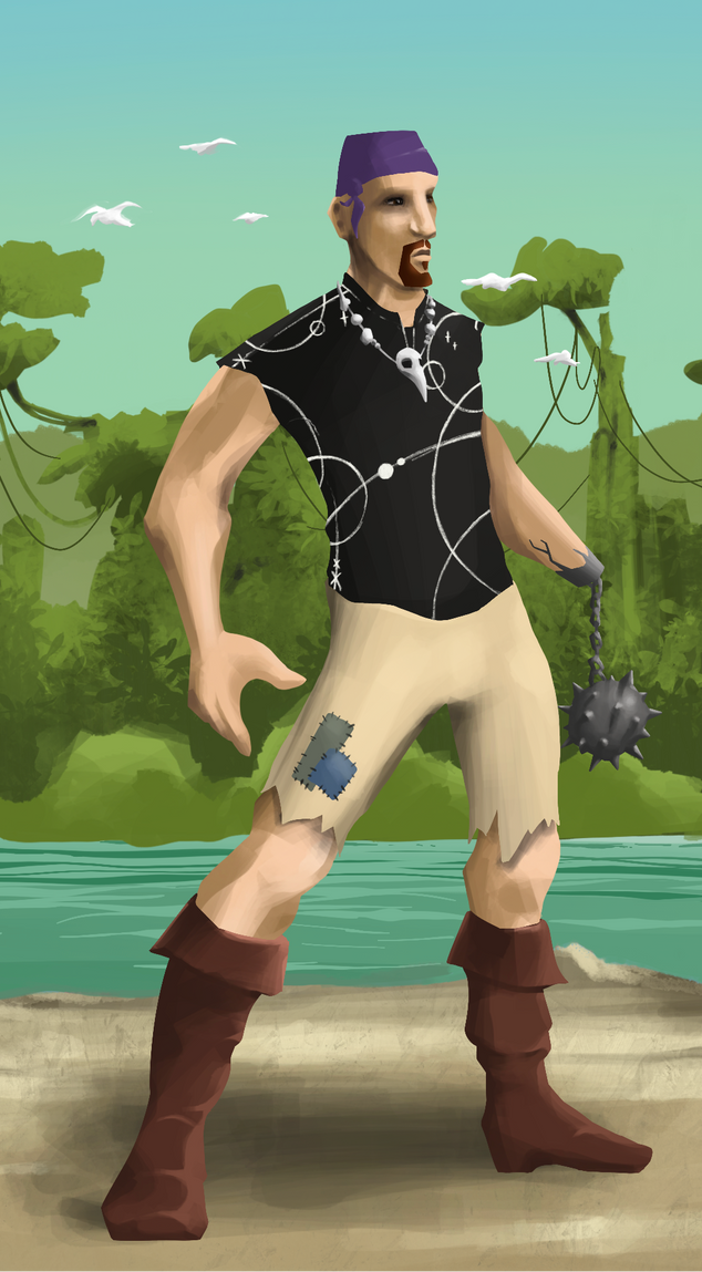 AlgoSeas Pirate #23796 NFT on Algorand