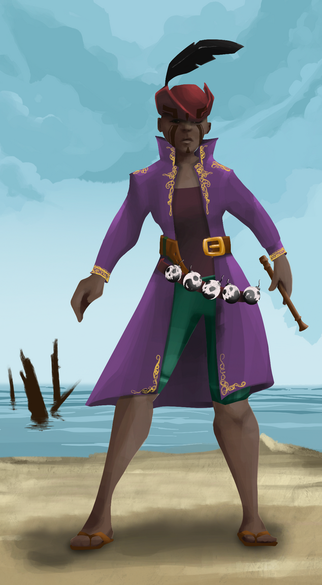 AlgoSeas Pirate #23802 NFT on Algorand