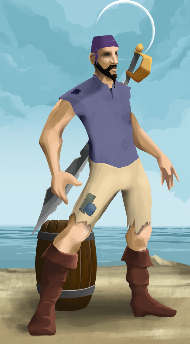 AlgoSeas Pirate #23822 NFT on Algorand