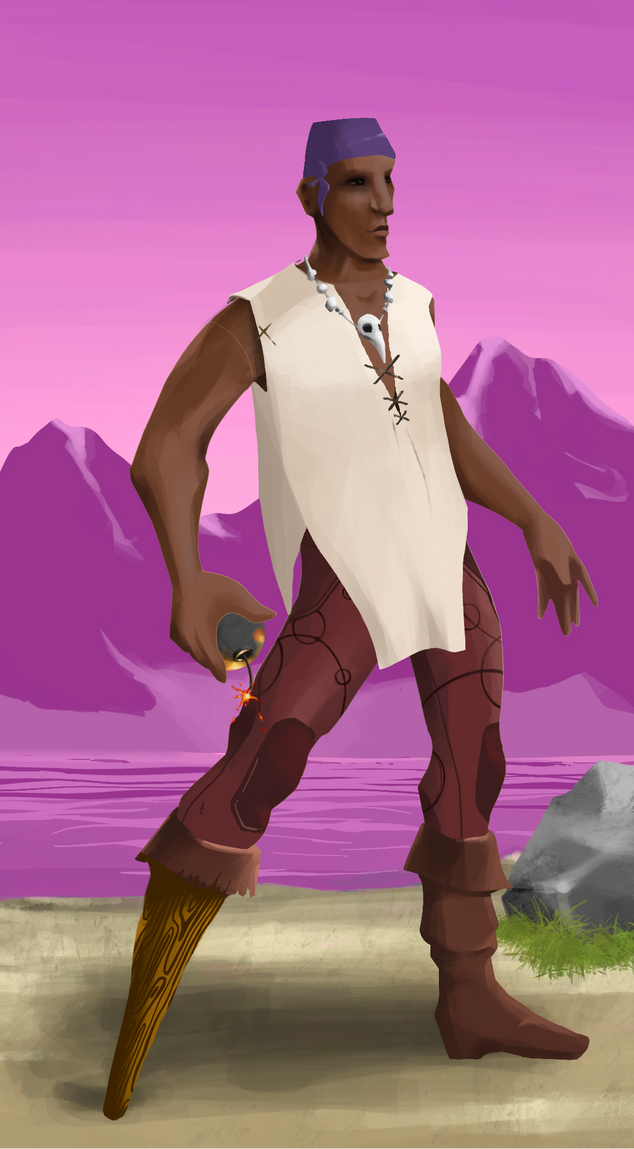 AlgoSeas Pirate #23839 NFT on Algorand