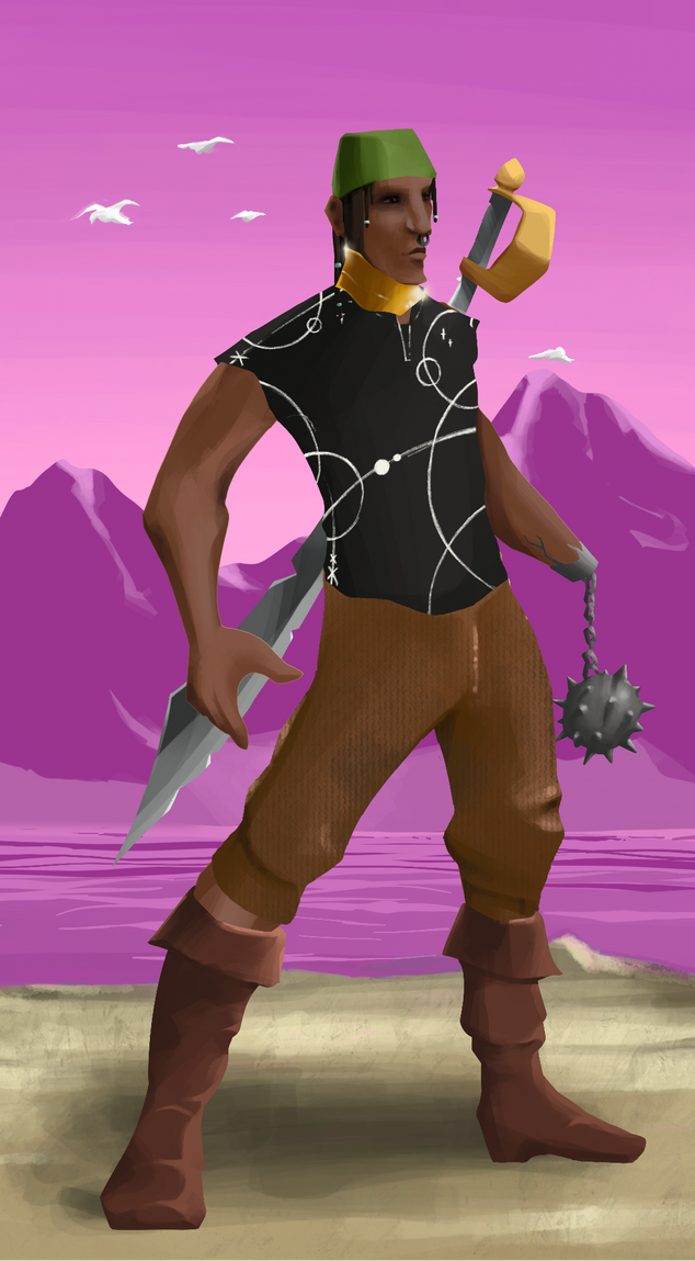 AlgoSeas Pirate #23848 NFT on Algorand