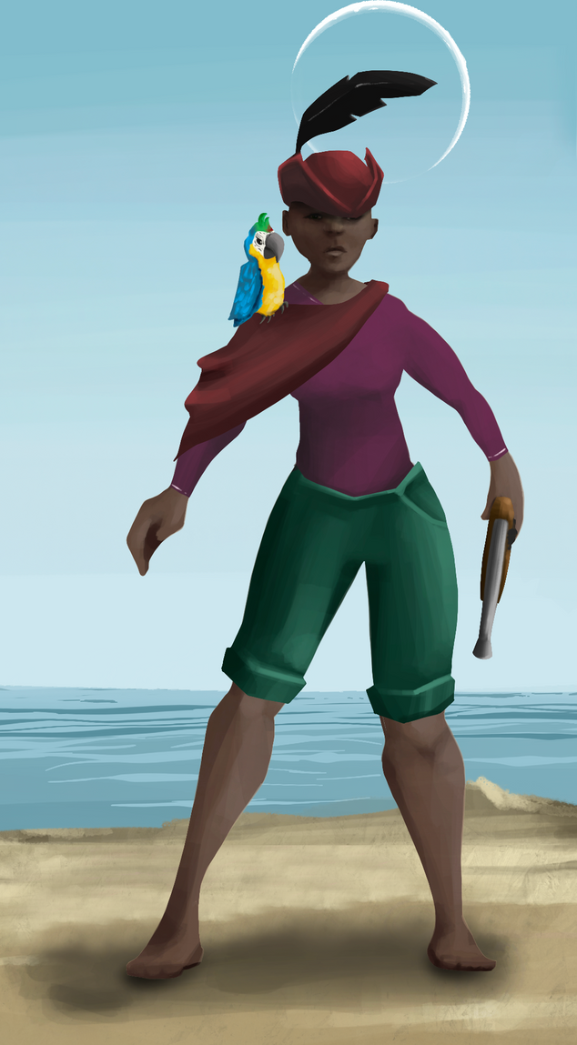 AlgoSeas Pirate #23860 NFT on Algorand