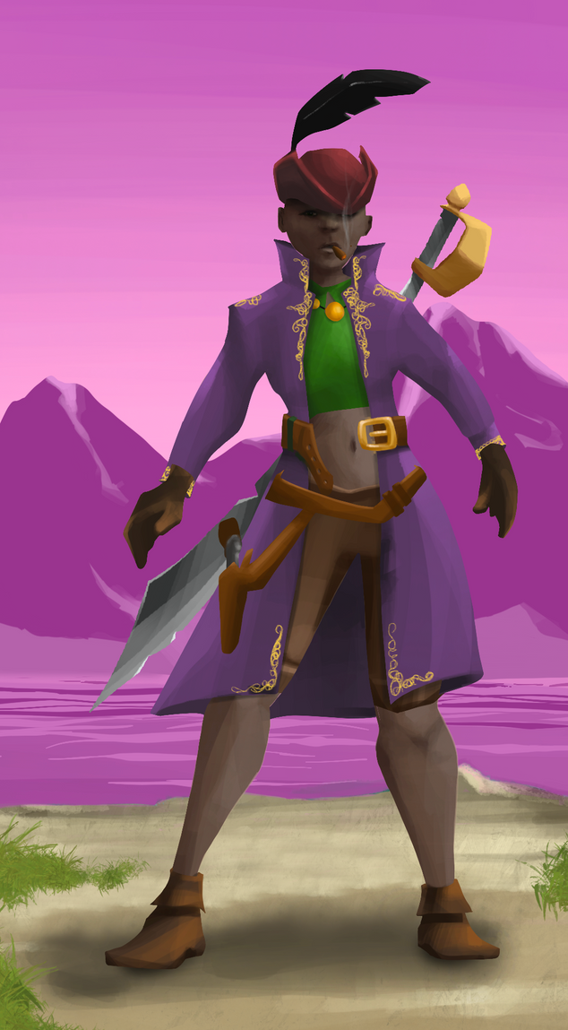 AlgoSeas Pirate #23862 NFT on Algorand