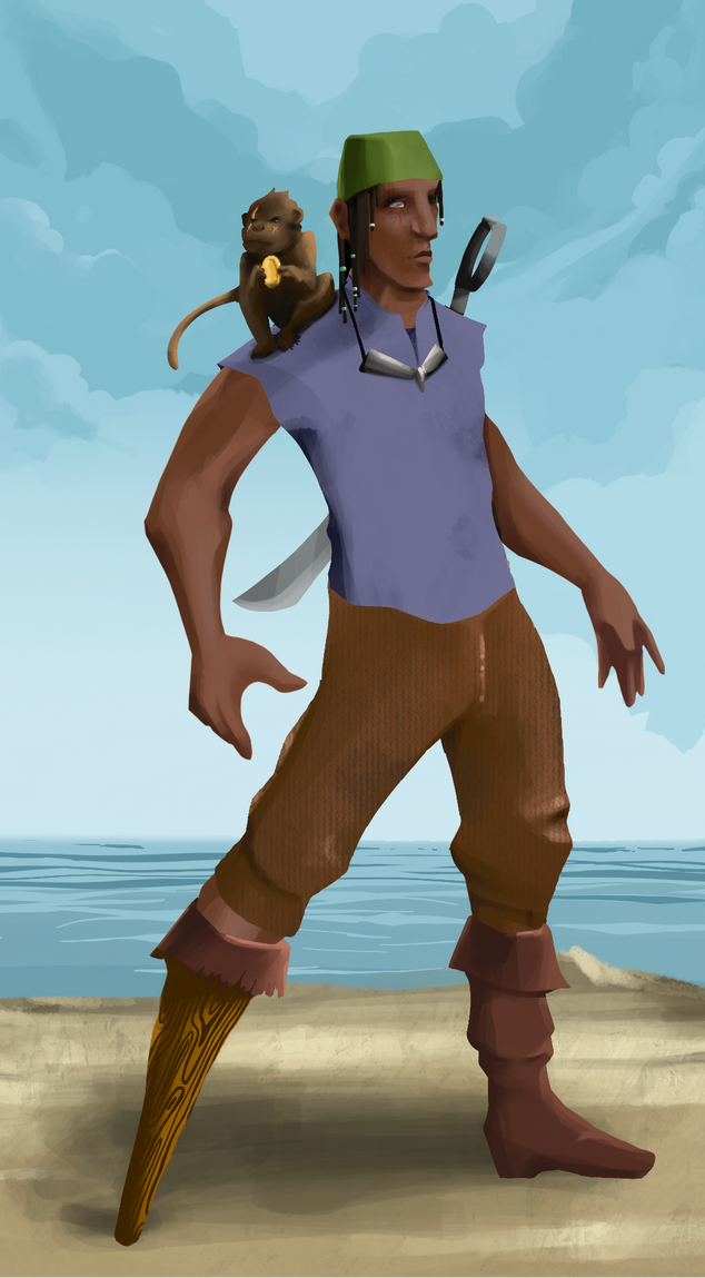 AlgoSeas Pirate #23880 NFT on Algorand