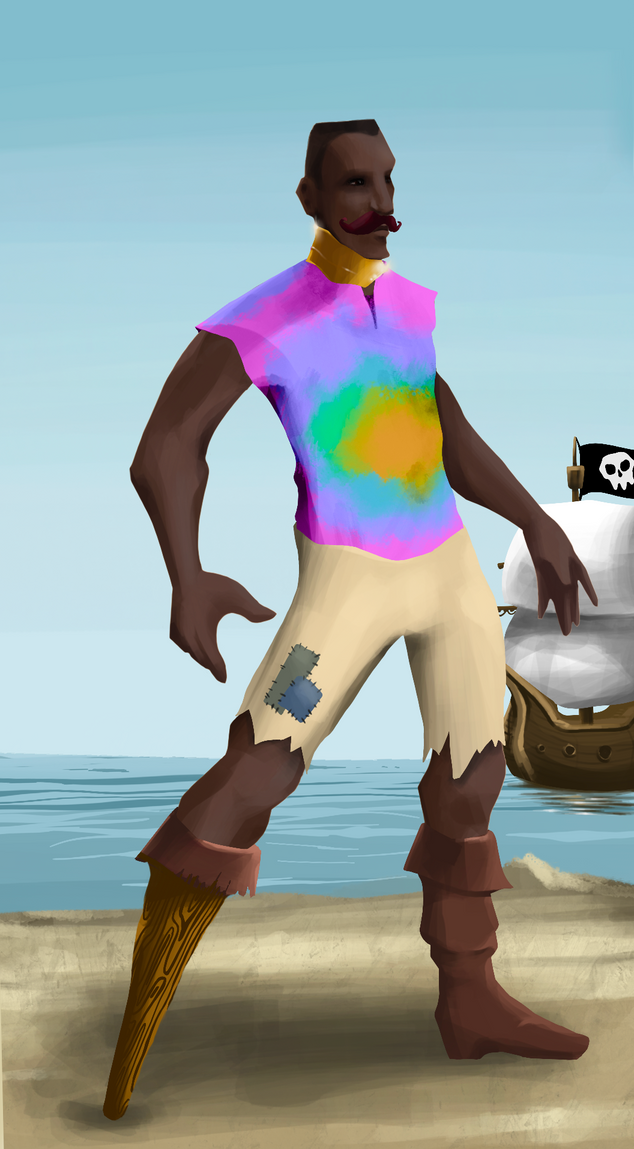 AlgoSeas Pirate #23888 NFT on Algorand