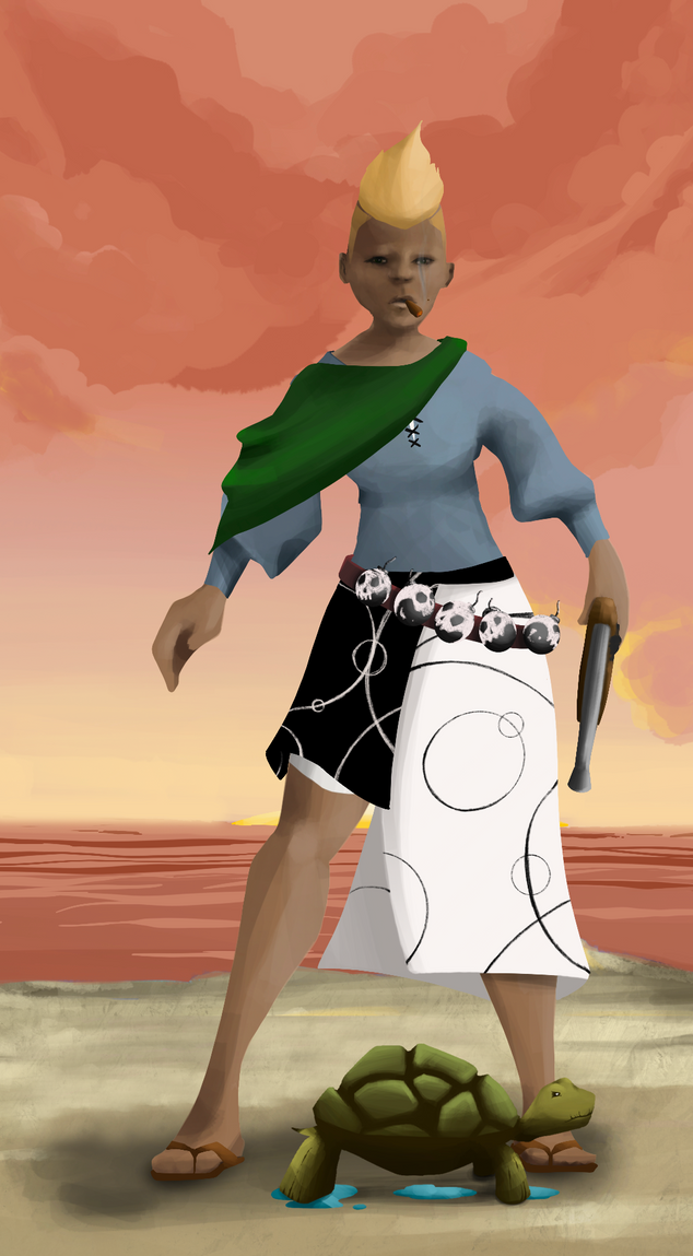 AlgoSeas Pirate #23889 NFT on Algorand