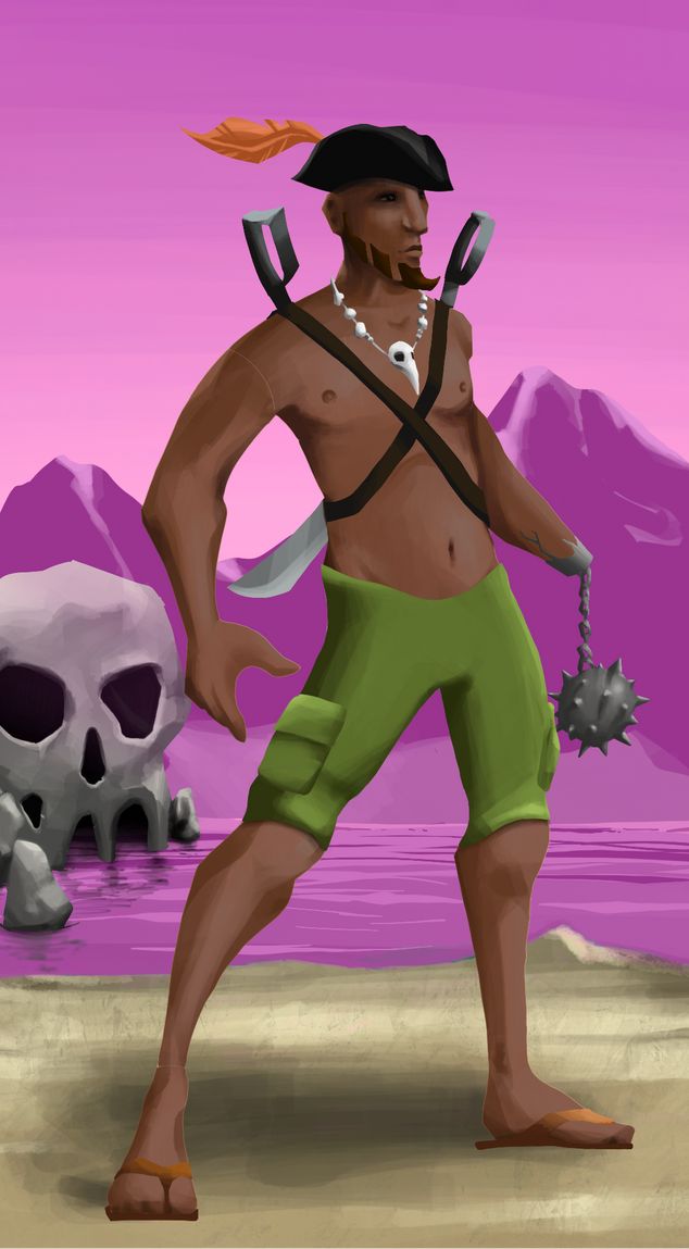 AlgoSeas Pirate #23890 NFT on Algorand