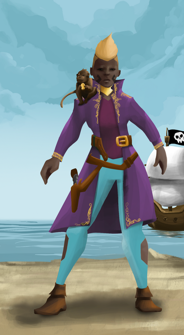 AlgoSeas Pirate #23907 NFT on Algorand