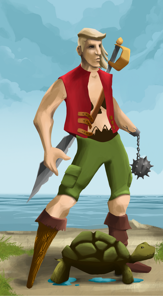 AlgoSeas Pirate #23909 NFT on Algorand