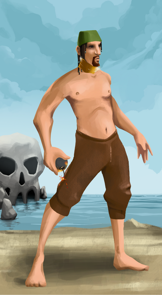 AlgoSeas Pirate #23911 NFT on Algorand