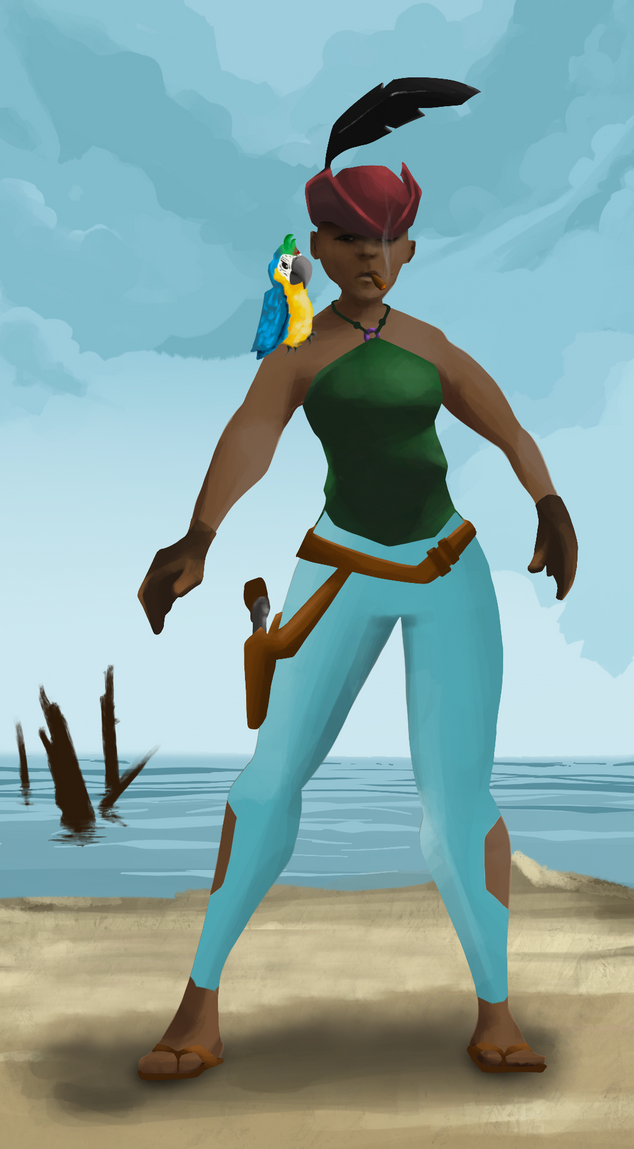 AlgoSeas Pirate #23913 NFT on Algorand