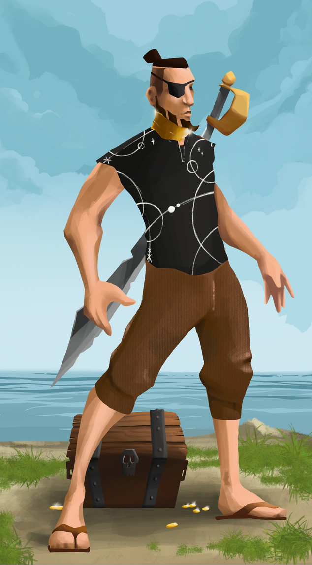 AlgoSeas Pirate #23917 NFT on Algorand