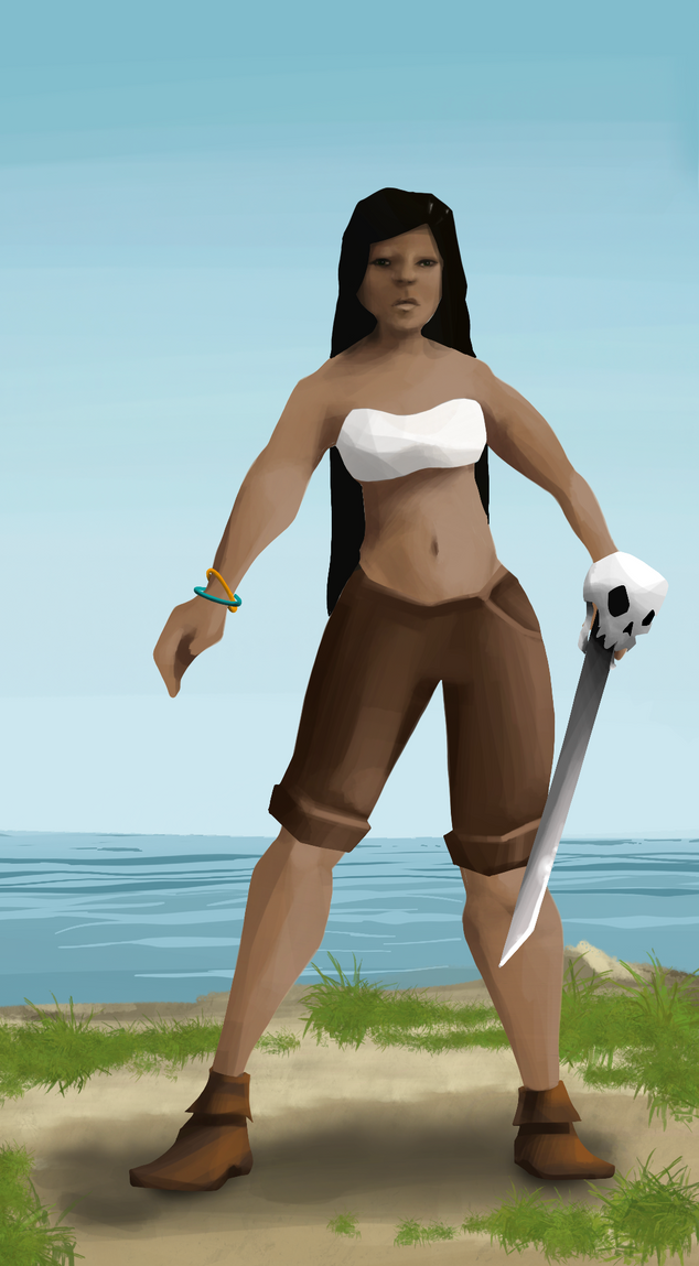 AlgoSeas Pirate #23921 NFT on Algorand