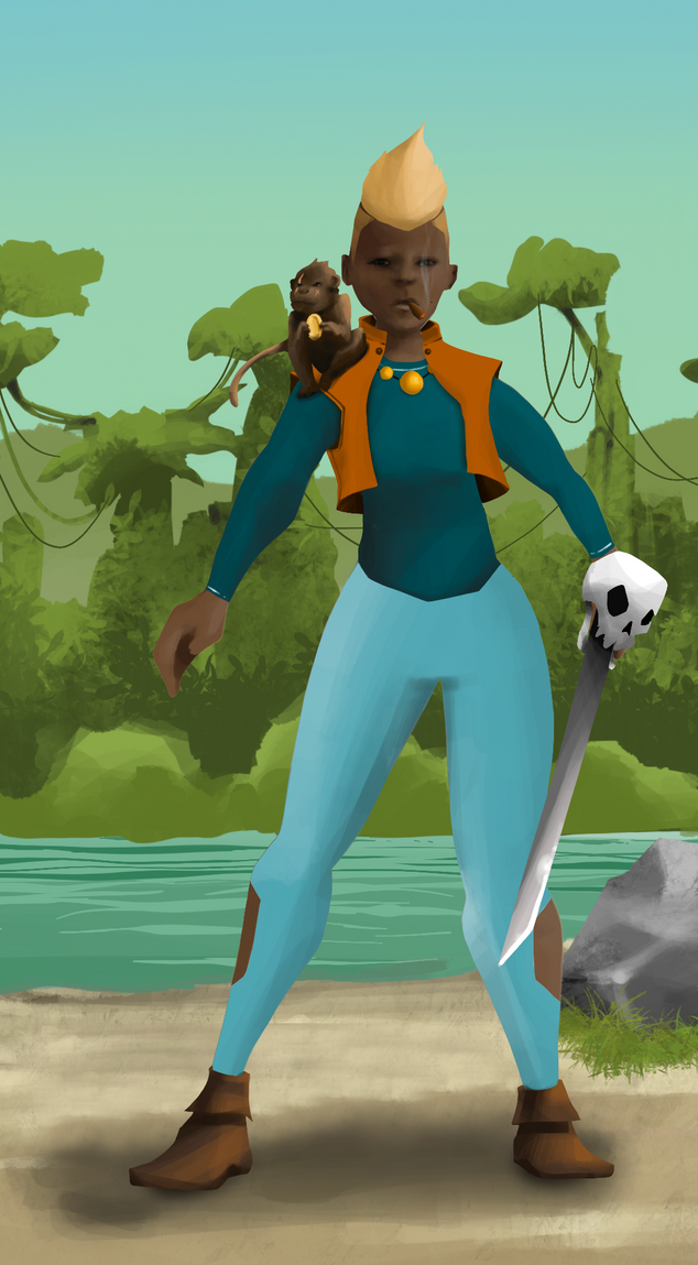 AlgoSeas Pirate #23937 NFT on Algorand