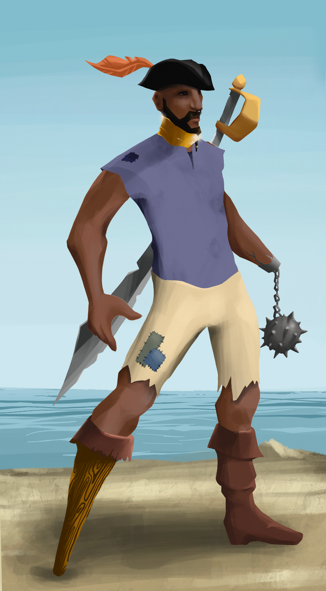 AlgoSeas Pirate #23949 NFT on Algorand