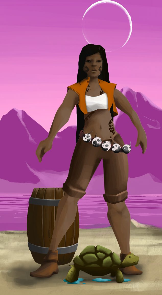 AlgoSeas Pirate #23953 NFT on Algorand