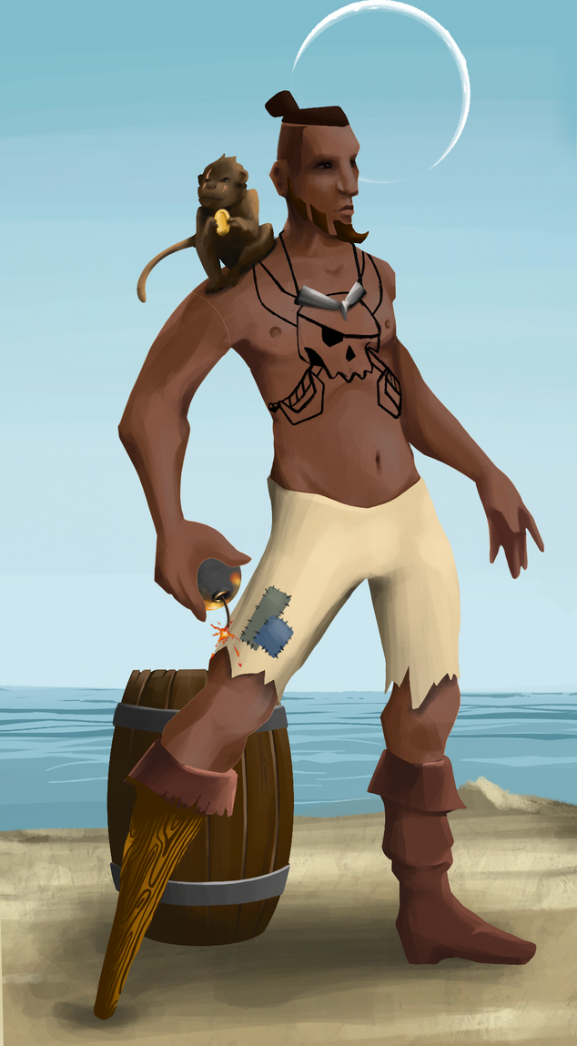 AlgoSeas Pirate #23962 NFT on Algorand