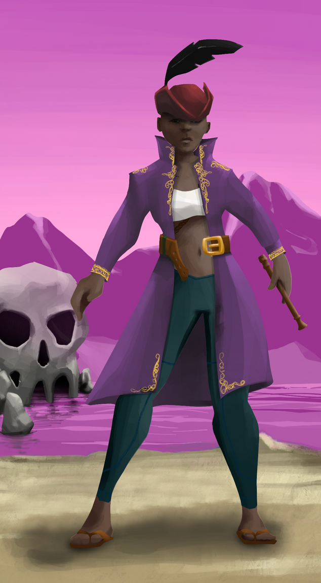 AlgoSeas Pirate #23980 NFT on Algorand