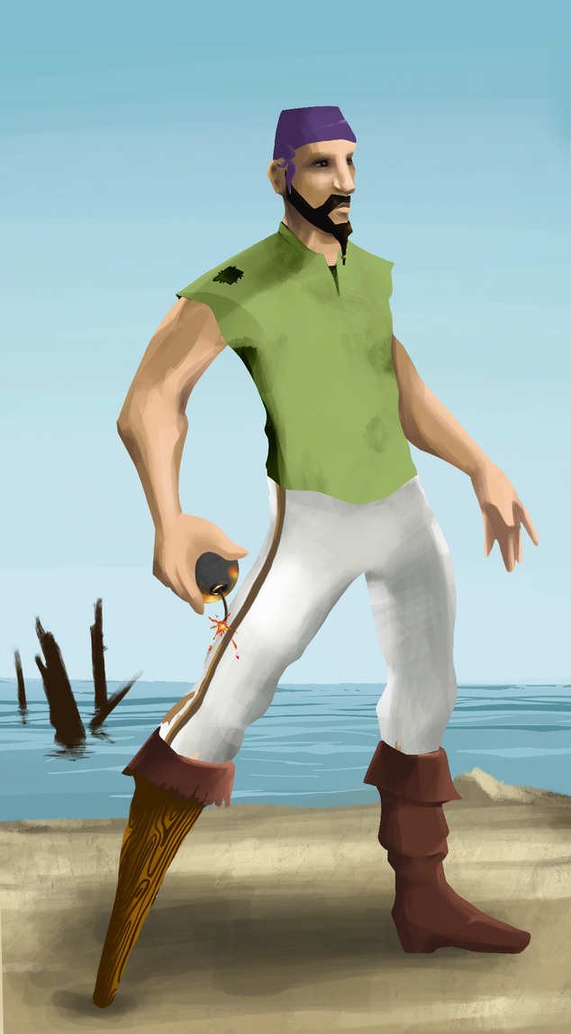 AlgoSeas Pirate #23984 NFT on Algorand