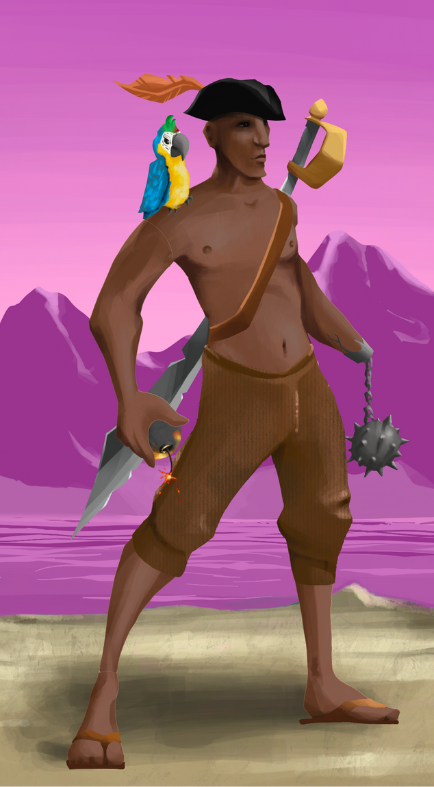 AlgoSeas Pirate #24008 NFT on Algorand