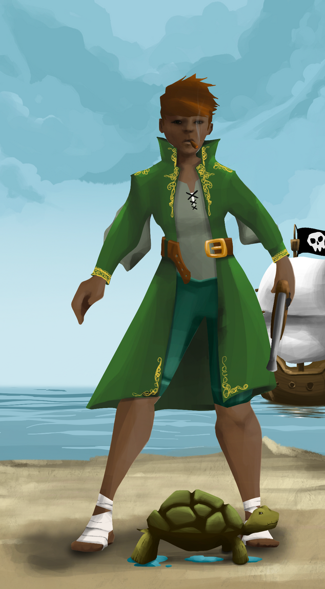 AlgoSeas Pirate #24011 NFT on Algorand