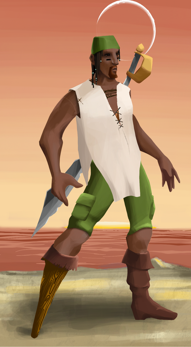 AlgoSeas Pirate #24017 NFT on Algorand